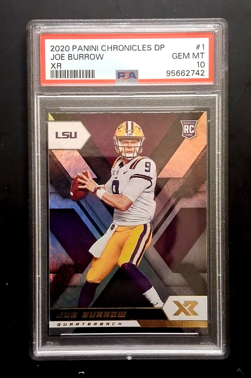 Joe Burrow Panini Chronicles Draft Picks XR Rookies #1 Base