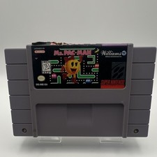 Ms. Pac-Man (Super Nintendo SNES, NTSC-U/C) Williams Entertainment KA