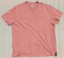 Todd Snyder Homespun Slub Pocket T-shirt Peach Men's Size Large Made in USA