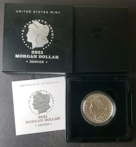 2021 D Uncirculated $1 Morgan Silver Dollar