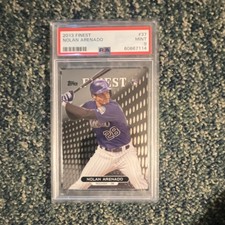 Topps 2013 Topps Finest Nolan Arenado #37 Rookie PSA Graded Rockies MLB