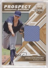 2018 Panini Elite Extra Edition Prospect Materials Gold 20/99 Josh Staumont 0st9