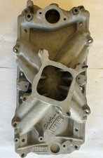 Chevy Bb Edelbrock Torker 2-0 2074 Intake Manifold Oval Port 396 427 454