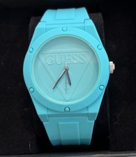 Reloj Guess U0979L10 Azul Silicona Logo