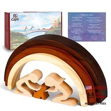 Rainbow Bridge Cat Memorial Gifts, Loss of Cat Sympathy Gift - Cat and Family
