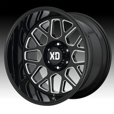 Xd Series Xd849 Grenade 2 Gloss Black Milled 20x9 6x5.5 0mm Xd84929068300