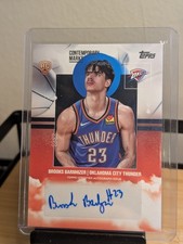 2025-26 Topps - Contemporary Marks Brooks Barnhizer #CM-BB (AU, RC)