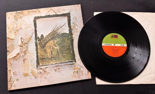 LED ZEPPELIN Led Zeppelin 4 PLAYS SUPERBLY, EX+  A1/B1 PORKY PRIME CUT/PECKO