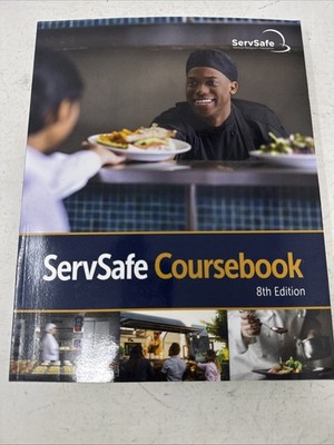 ServSafe Coursebook, 8th Edition, Softcover.