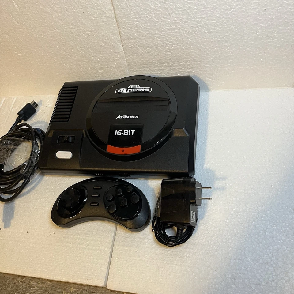 Consola SegaGenesis 16 bits Flashback con controlador inalámbrico AtGames probada funciona Foto 2 de 4