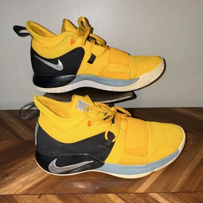 Nike PG 2.5 Paul George Moon Exploration Sneakers Yellow/Black, Size 9