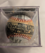 Unforgettaball Opening Days 1912 Fenway Park Baseball Souvenir Ball
