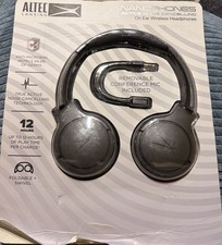 Altec Lansing Nanophones Active Noise Cancelling On Ear Wireless Headphones