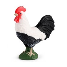 6cm Mini Rooster Cock PVC Toy Bird Wild Animal Figure Doll Kids Gift