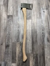 4 Lb. 6 Oz. 1970's US Army Council USA Axe. 35" Long. 4-1/2" Bit Vietnam Unused?