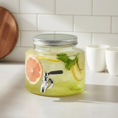 #ad #ad Glass Beverage Dispenser Spigot Easy to Clean Cold Drink Barrel Tap $97.39