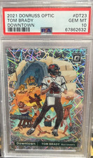 2021 Panini Donruss Optic - Downtown Tom Brady #DT-23 - PSA 10