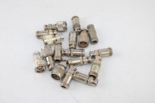 Lot of 17 BNC Male to N Type Male  N Type Female RF Coaxial Adapters Connectors