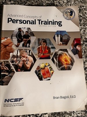 Advanced Concepts of Personal Training Second Edition by National Council on...
