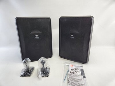 JBL Professional Control 28-1L Indoor Outdoor Speakers Pair Black