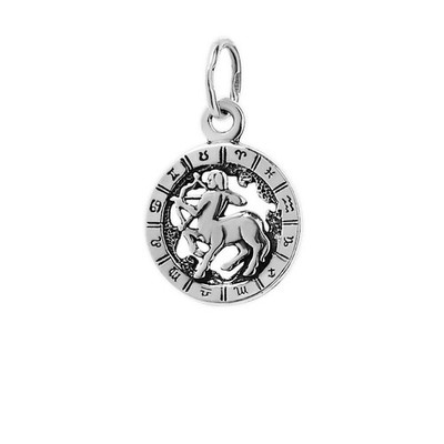 925er Sterlingsilber Ketten Anhänger Horoskop Sternzeichen Schütze 6325