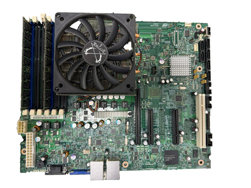Intel Server Board S3420GP + Xeon X3420 + 16 GB RAM + Lüfter