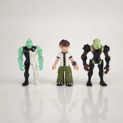 Lot de mini figurines Ben 10 Cartoon Network - Ben, Four Arms, Vilgax 2" #6298 - Photo 1/4