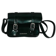 Borsa a tracolla Dr. Martens donna piccola glitter blu verde vernice pelle tracolla