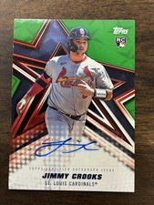 JIMMY CROOKS 2026 Topps BASEBALL STARS AUTOGRAPH  10/99 GREEN St Louis Cardinals