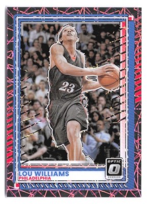 2025-26 Donruss Optic - Lou Williams #66 Pink Velocity Prizm /75