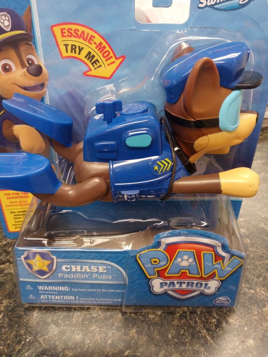 Paw Patrol Paddlin Pups Chase Pool/Bath Water Toy NEW