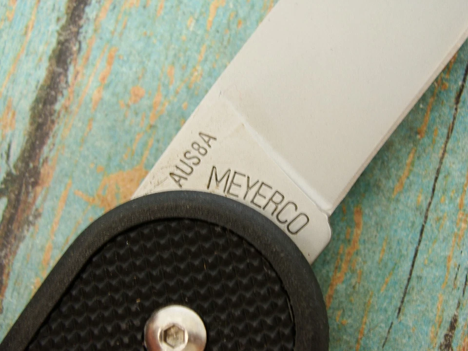 MEYERCO BLACKIE COLLINS 2ND GEN STRUT N CUT AUS8A ASSISTED POCKET KNIFE KNIVES - Image 3 of 4