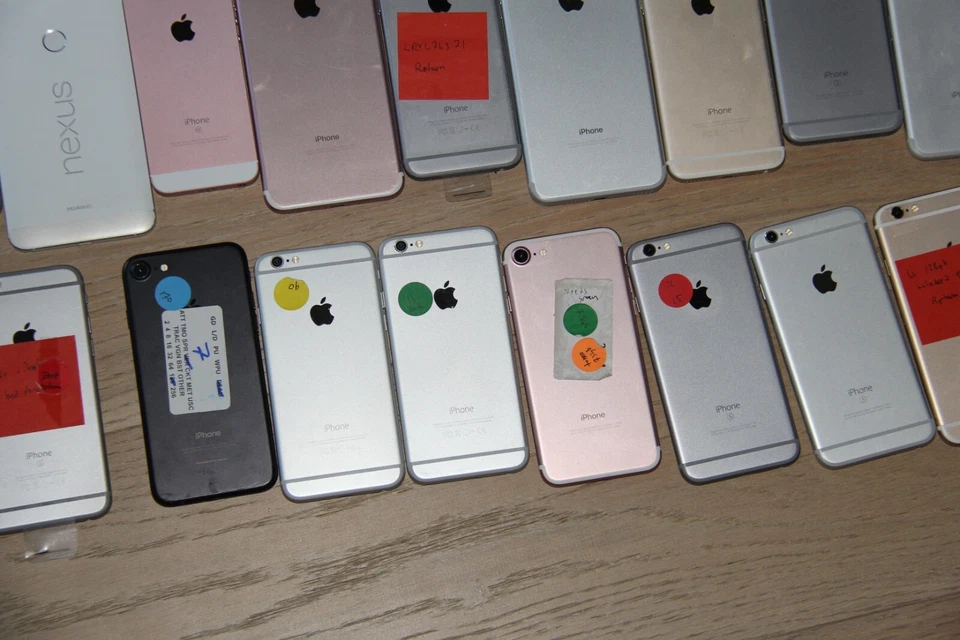 LOT OF 40  Apple iPhone XS  7, 7+, 6S+, 6s, 6 & Google Pixel 32gb 128gb 256gb - Image 3 of 4