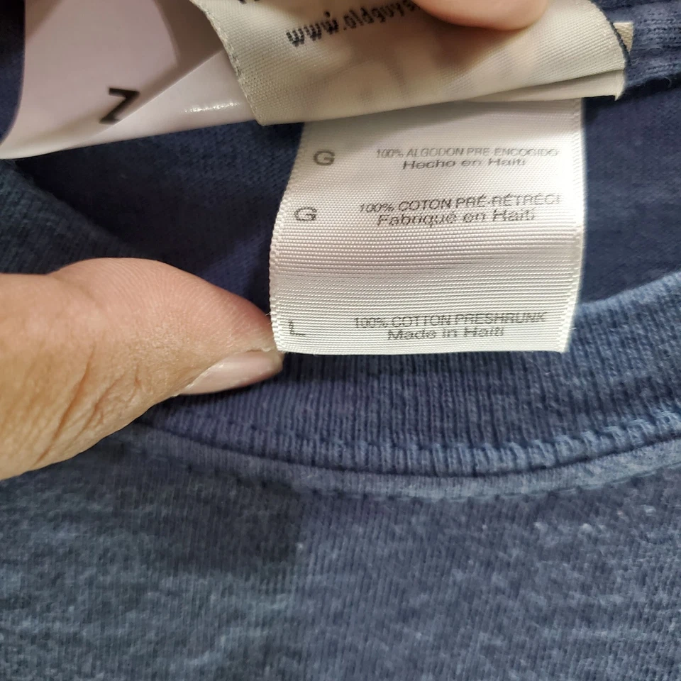 Camiseta Old Guy Rule Hombre Grande Azul Logo Gráfico Ahumar Caliente Y Sazonada Camiseta Foto 4 de 4