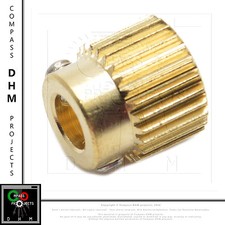 1.75 - 3mm Filament - Laiton Drive Gear - 3D Imprimante - Extrudeuse Poulie 5mm