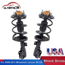 Set 2 Complete Front Shock Struts Spring For 2008-2011 Mitsubishi Lancer De Es