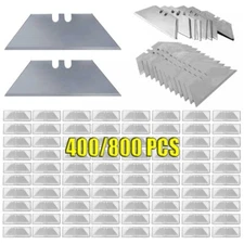 400/800pcs UTILITY KNIFE BLADE Replacement Refill Standard Razor Box Cutter Tool