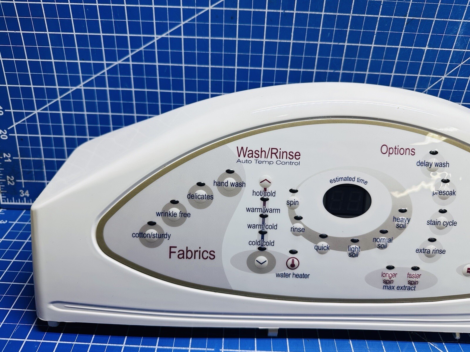 MAYTAG NEPTUNE WASHER BISQUE CONTROL PANEL CASE 22004441 for sale 