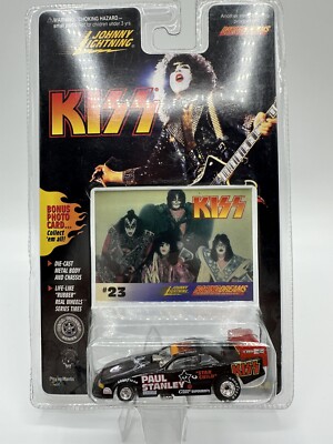 Johnny Lightning Racing Dreams 1997 Kiss Paul Stanley Card #23 Die Cast