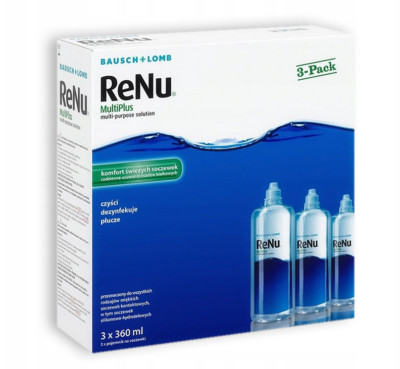 ReNu MultiPlus 3-SET Pflegemittel Bausch&Lomb MDH 2027-11