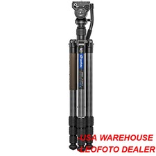 Leofoto LX-284CT BV-5B Reversible Travel Tripod Bino Fluid Head Kit