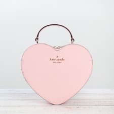 pink heart purse