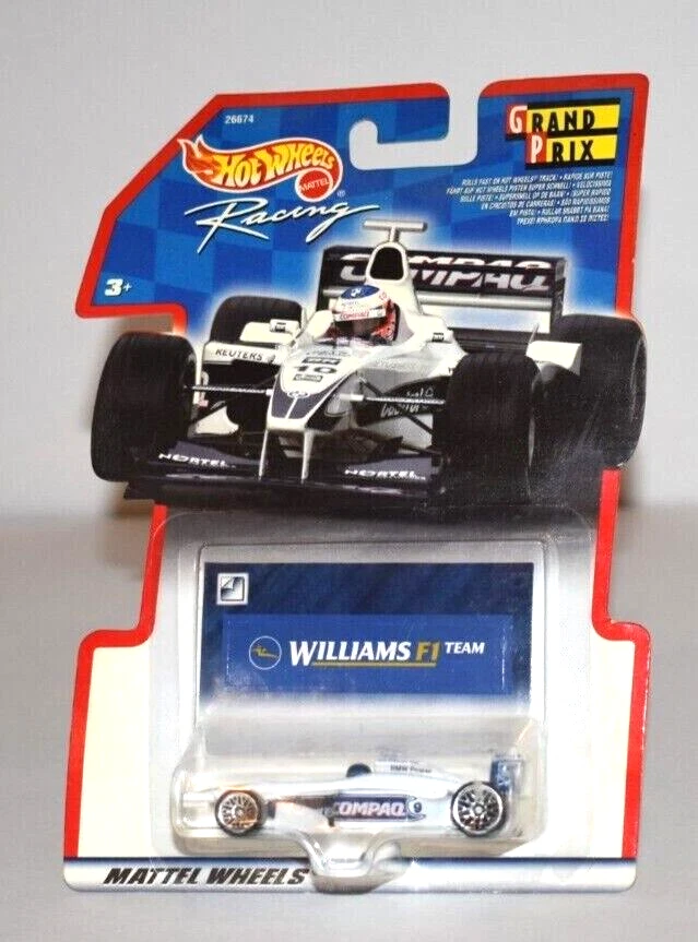 Hot Wheels F1 Racing Williams BMW Fórmula 1 Gran Premio Ralf Schumacher Sin usar, en caja 1:64 Foto 2 de 4
