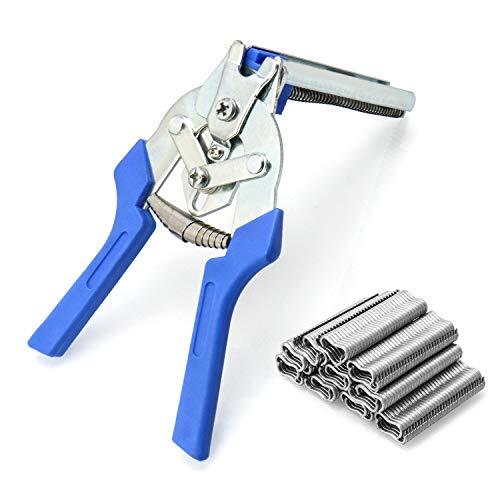 QWORK Pinza da Giardino Rapid, morsetti per recinzione da giardino (P7z)