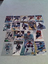 Sandis Ozolinsh:  Lot of 125+ cards.....54 DIFFERENT / Hockey 