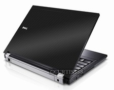 3D CARBON FIBER Vinyl Lid Skin Cover Decal fits Dell Latitude E4310 Laptop