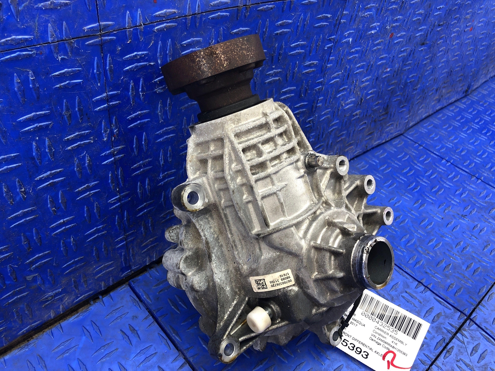 2014-2021 MASERATI QUATTROPORTE M156 FRONT DIFFERENTIAL AXLE CARRIER 06700326720