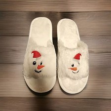 women santa Slippers size 7
