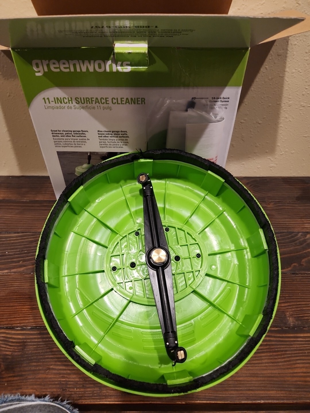 Greenworks-11 inch Surface Cleaner Universal Pressure Washer Attachment-30012