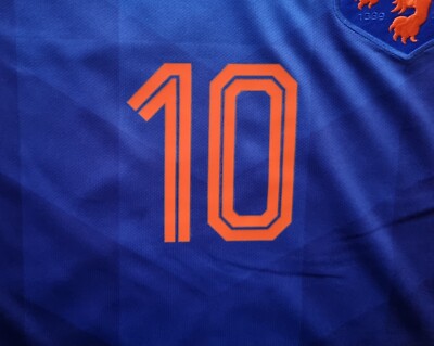 Netherlands 2014 - 2015 Away World Cup football Nike shirt #10
